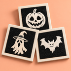 Black Night Trio Punch Needle Bundle