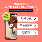 Leopard Punch Needle Kit