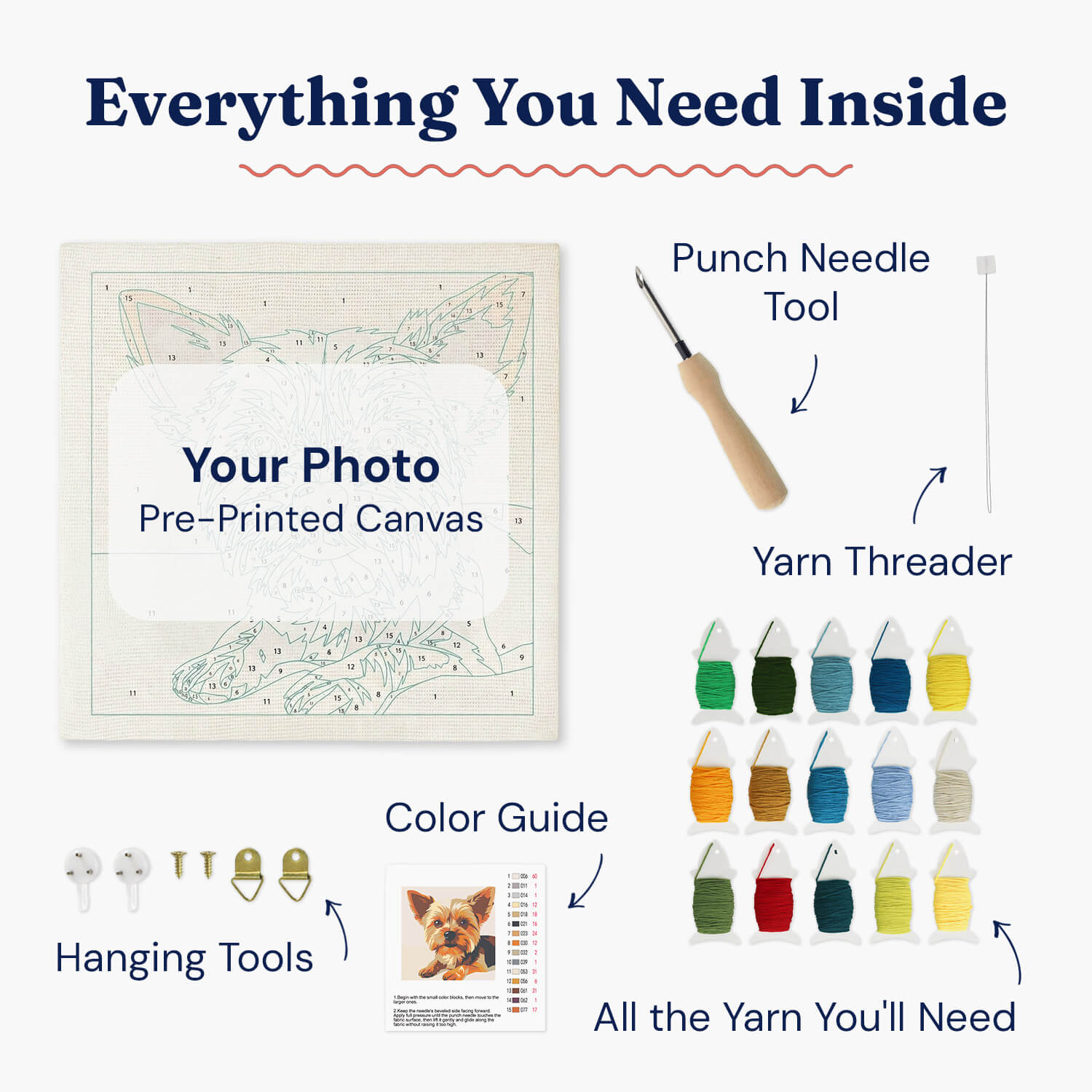 Custom Pet Punch Needle Kit
