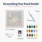 Broom Ghost Punch Needle Kit