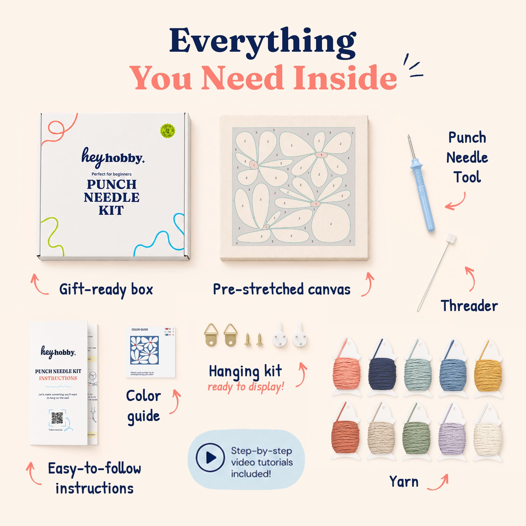 Daisy Dreams Punch Needle Kit