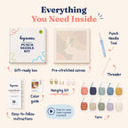 Warm Gaze Punch Needle Kit