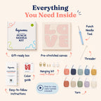 Bold Love Punch Needle Kit