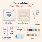 Cool Cat Punch Needle Kit