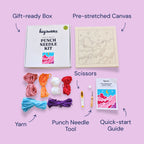Dreamy Clouds Punch Needle Kit