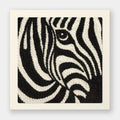 HeyHobby Wild Stripes Punch Needle Kit for DIY embroidery, featuring colorful striped design and punch needle tools.