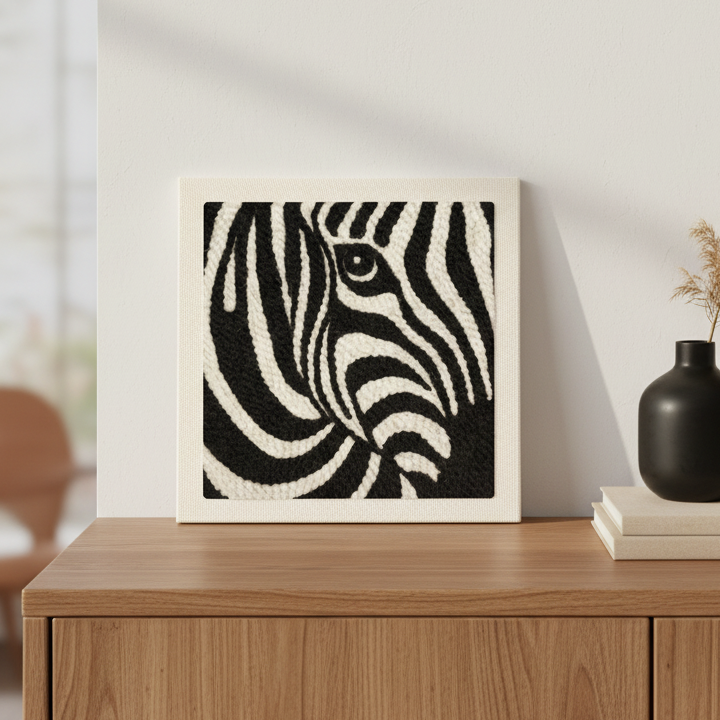Wild Stripes Punch Needle Kit