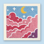Dreamy Clouds Punch Needle Kit