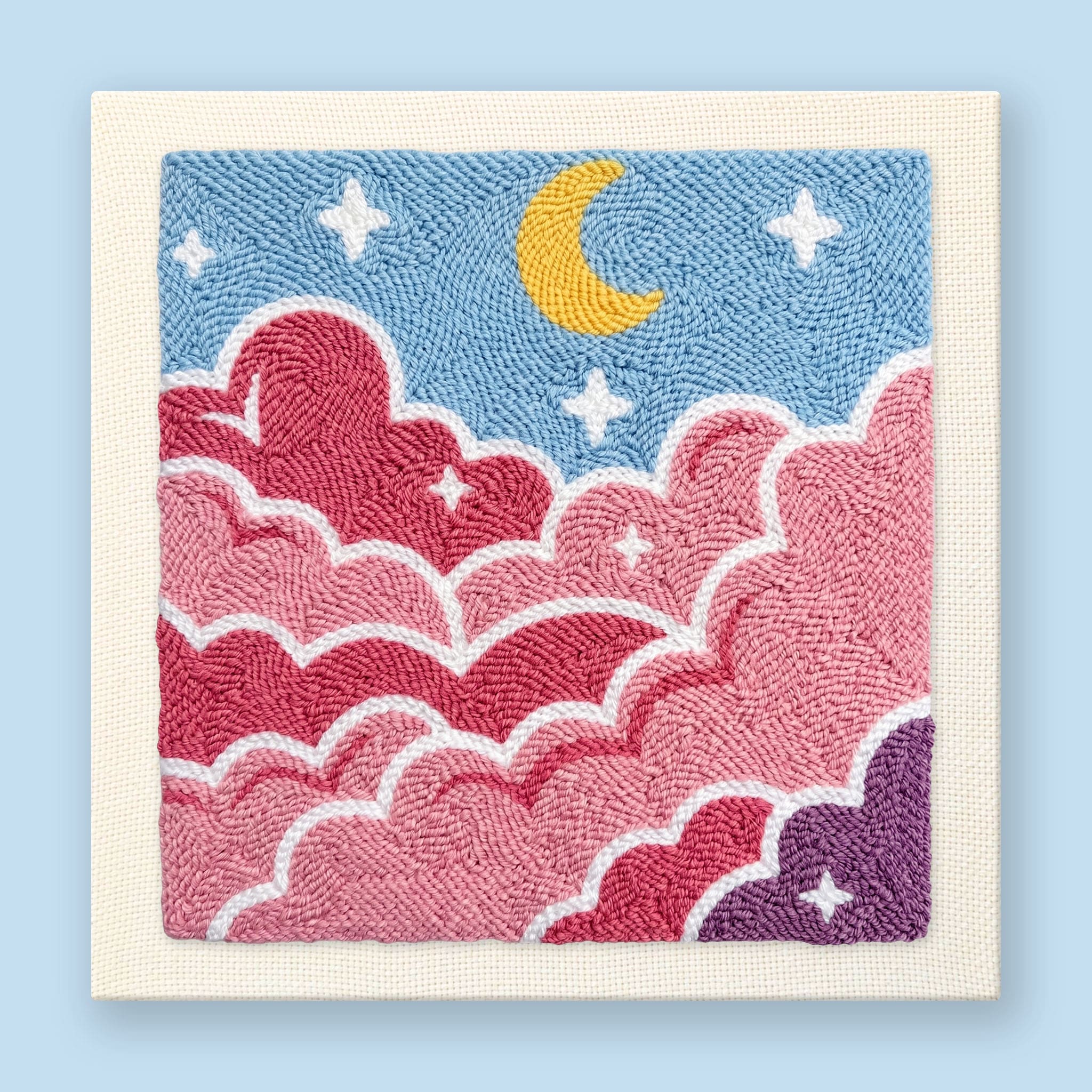 Dreamy Clouds Punch Needle Kit