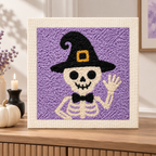 Dapper Skeleton Punch Needle Kit