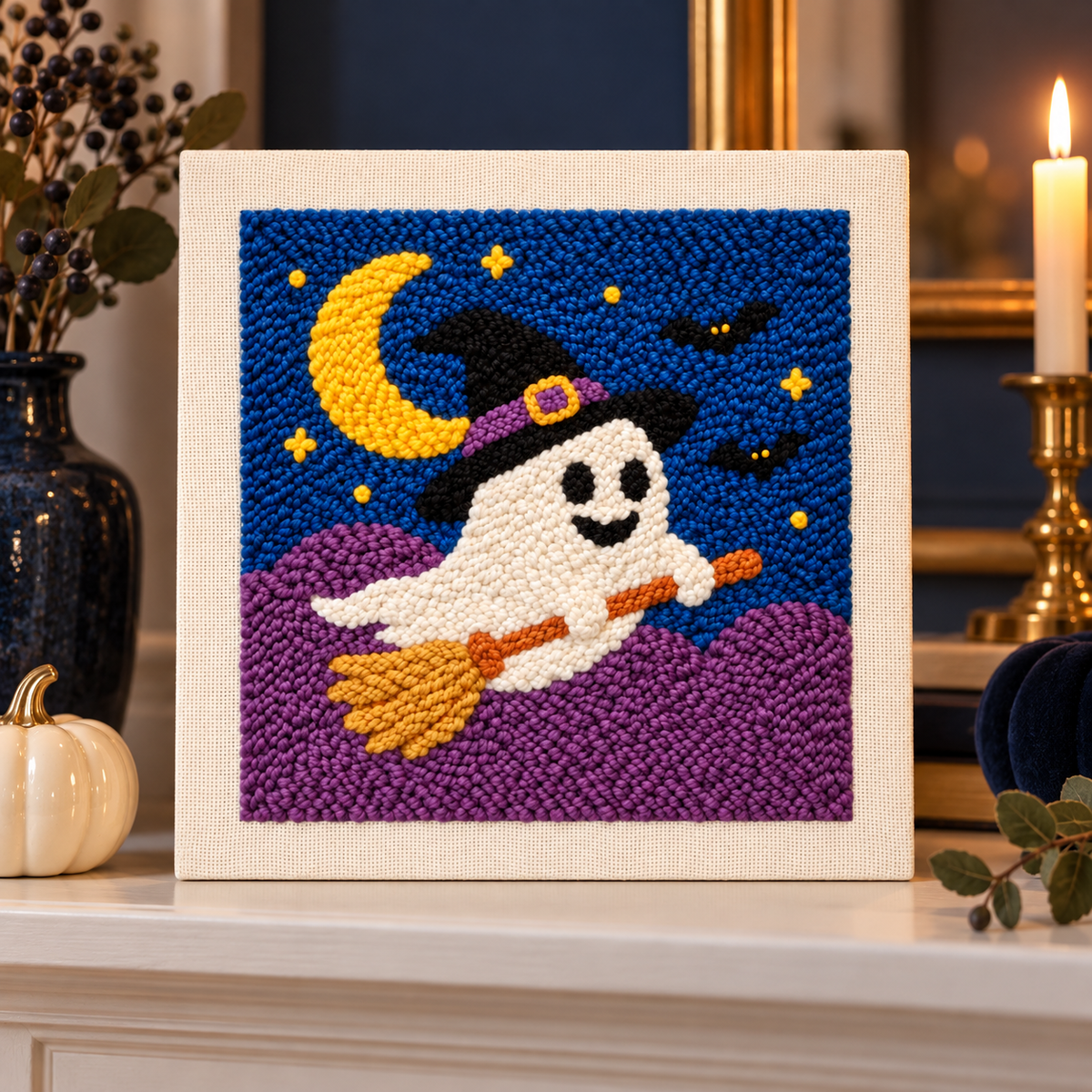 Broom Ghost Punch Needle Kit