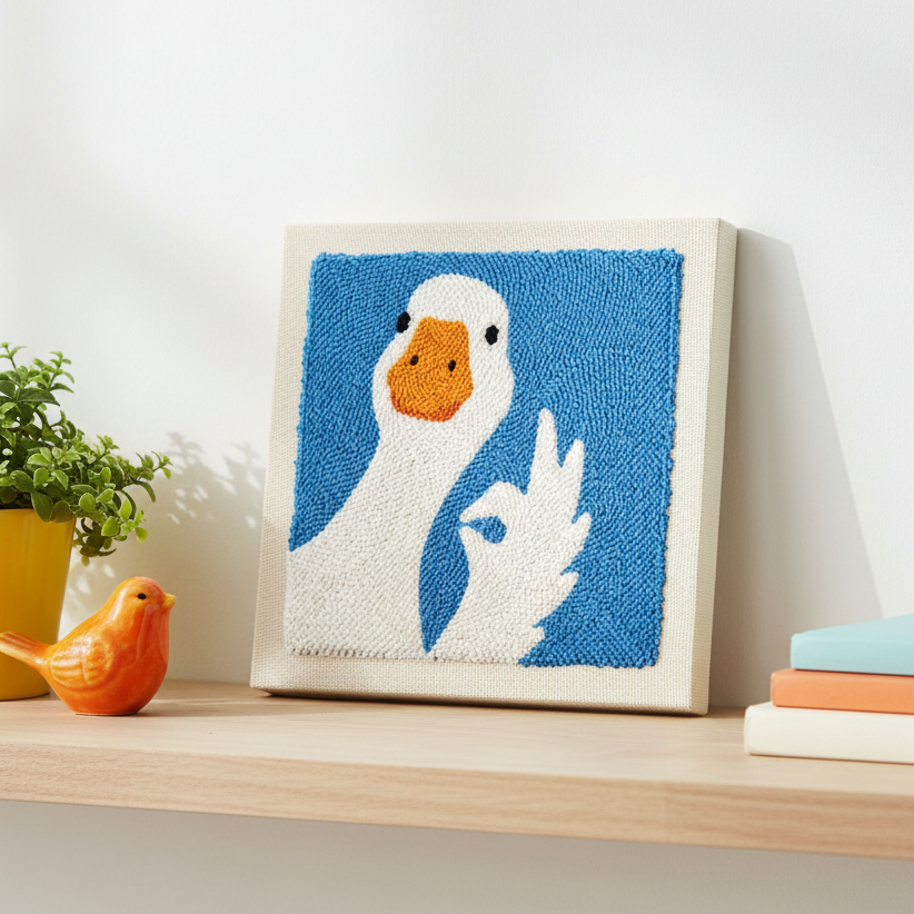 Peaceful Duck Punch Needle Kit
