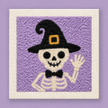 Dapper Skeleton Punch Needle Kit