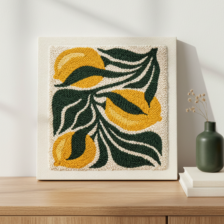 Lemon Grove Punch Needle Kit