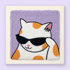 Cool Cat Punch Needle Kit
