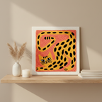 Leopard Punch Needle Kit